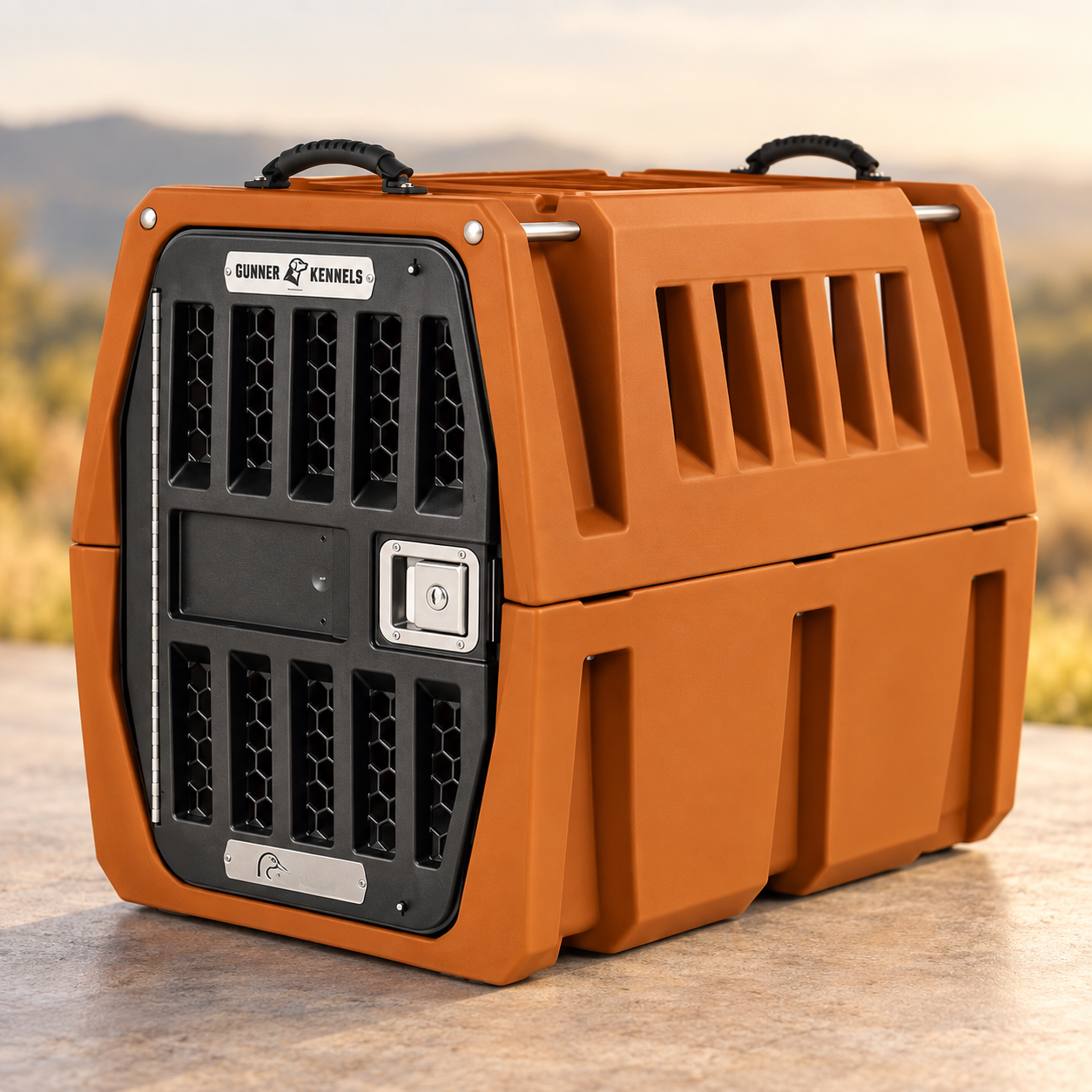 GUNNER G1 Small dog kennel in Ducks Unlimited Orange