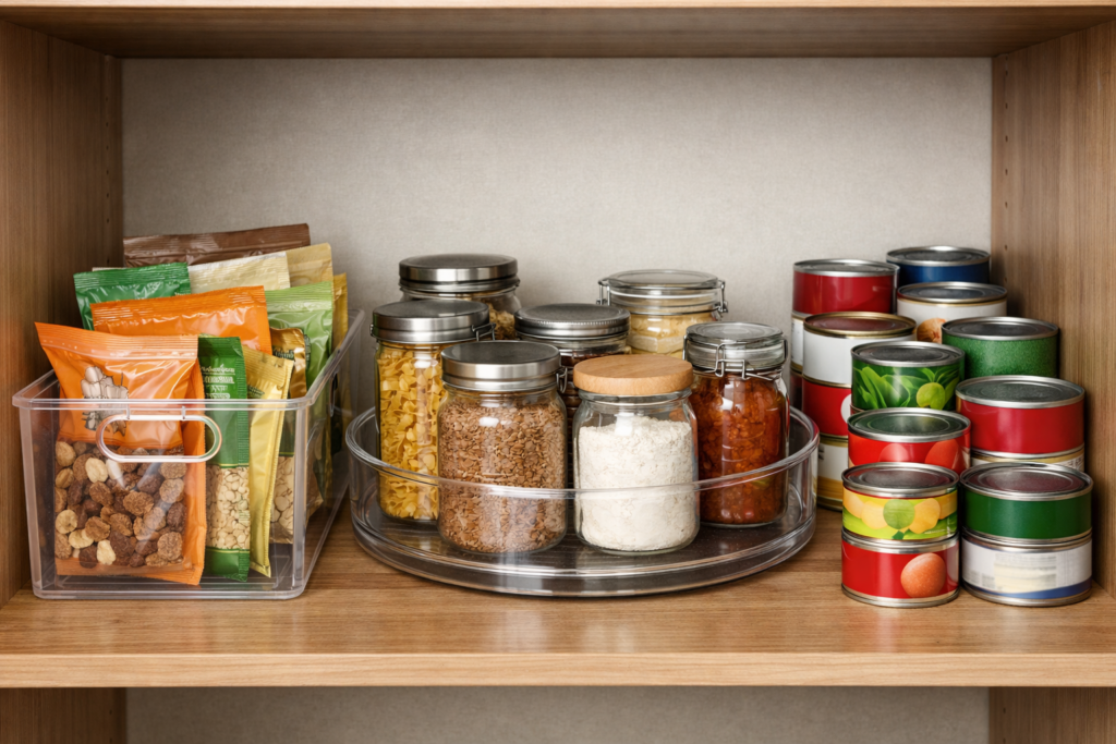 Pantry Organizers for Deep Shelves: What Actually Works for Cans, Bottles and Packets